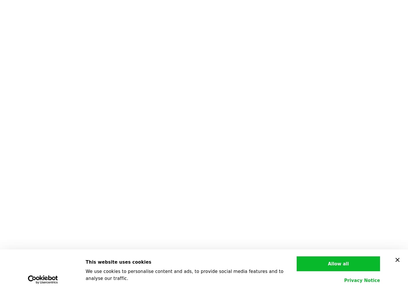 GEOfinder homepage screenshot